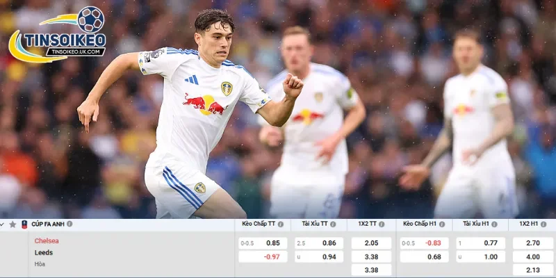 Chi tiết kèo Chelsea vs Leeds United