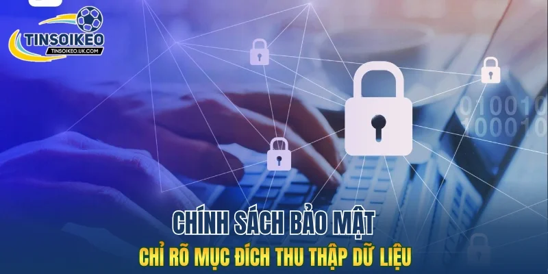 Chính sách bảo mật chỉ rõ mục đích thu thập dữ liệu